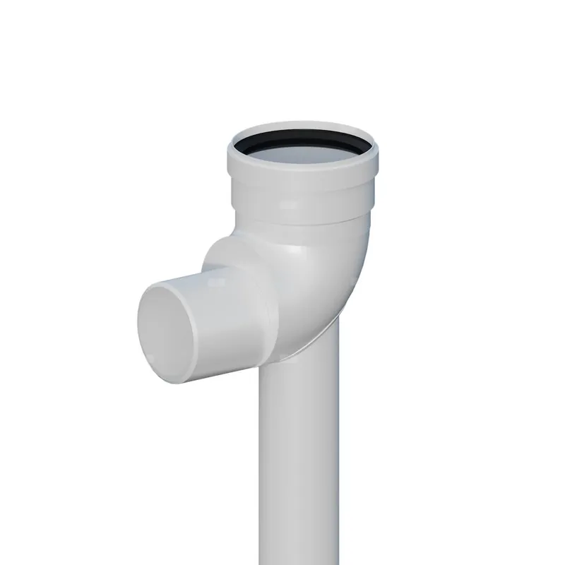 Kolano PP 87 st. redukcyjne DN80/60mm na podstawie L500mm z uszczelką [EPDM] Tylko do końca tygodnia